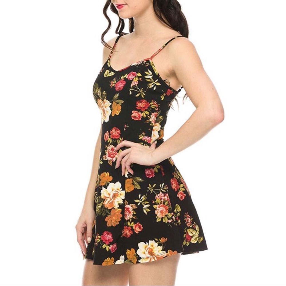 Ambience apparel form fitting summer dress